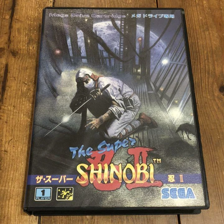 The Super Shinobi II 2 Genesis Sega Megadrive Game From Japanese 