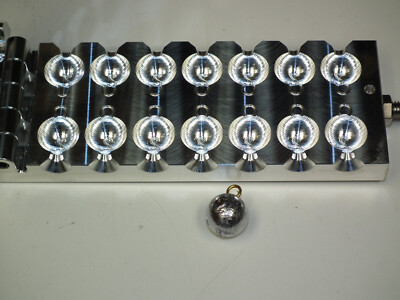 Saltwater Cannonball Sinker mold Production 16 cavity CNC Aluminum  USA 3RD