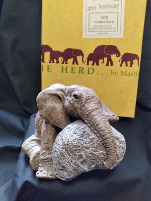 The Herd ''Rumble Sighs'' With Name Stone #3208; Original Owner