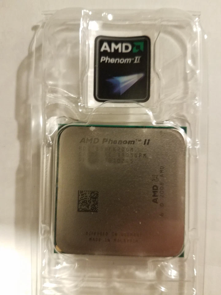 AMD OEM Phenom ii X2 555  3.2 GHz 2 Core Socket AM3 AM2+ CPU HDZ555WFK2DGM - Image 2 of 3