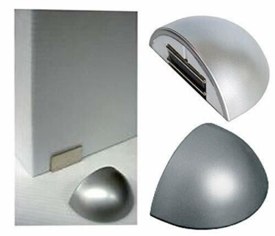 Set Di 4 Fermaporta Magnetici Adesivi - Senza Trapano, Per Porte E Finestre