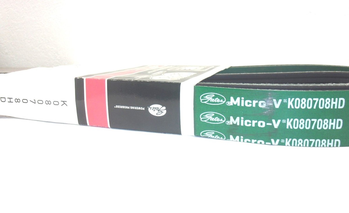K080708HD NEW GATES SERPENTINE HEAVY DUTY MICRO-V BELT 8PK1797