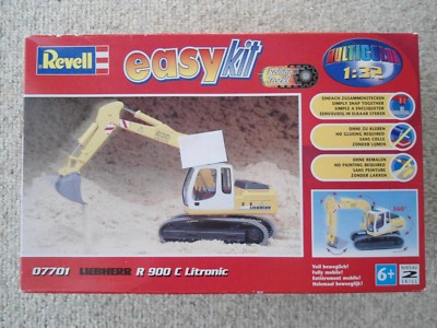 Revell 07701 Easy Kit Liebherr R900 C Litronic Maßstab 1:32 Neu und OVP