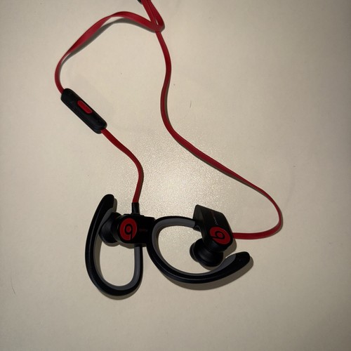 Beats by Dr. Dre Powerbeats 2 Wireless Bluetooth In-Ear Headphones - Black/Red - Picture 11 of 24