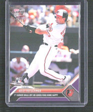 Adley Rutschman - 2023 TOPPS NOW - 1st career Walkoff Home Run 114 Purple /25