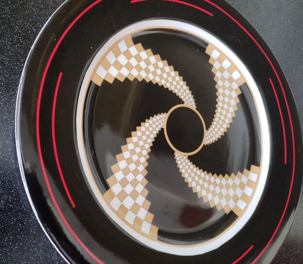TACHI PALACE HOTEL AND CASINO YOKUT INDIAN TRIBE RESTAURANT WARE CHOP PLATE