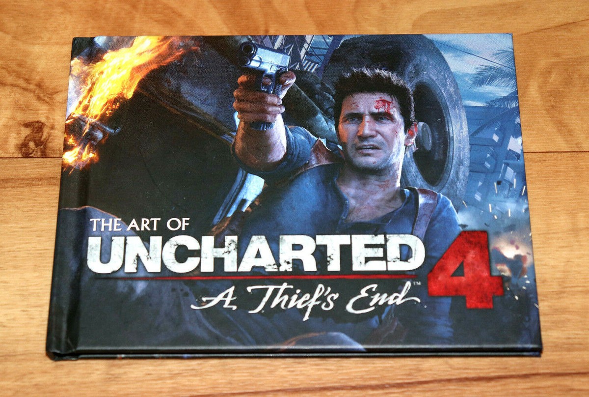 Uncharted 4 A Thief's End Very Rare Art Book Buch Artbook