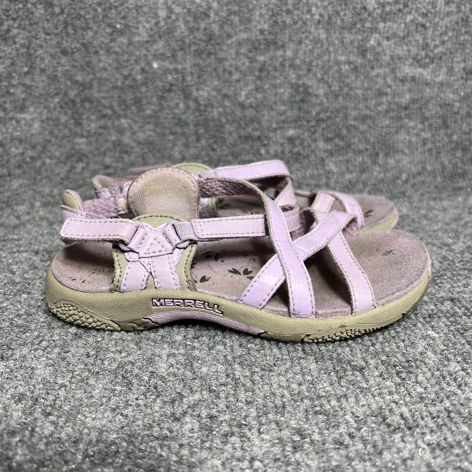 Merrell Sanremo Sandali Bambini Ragazze 10 Viola Uva Trail Outdoor