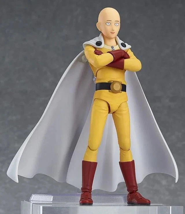 Anime Saitama One Punch Man Figma 310 figurine en PVC modèle à collectionner - Photo 4/4