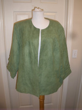 Women's Green Blazer DressBarn 18/20 T92