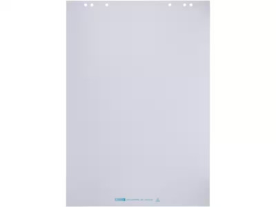Landre Flipchartblock ART. 100050593 blanko weiß 65 x 98cm 5 Stück a 20 Blatt