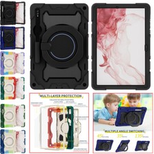 Tablet Armor Stand Hard Case Cover For Samsung Galaxy Tab S7 FE S8 S9 Ultra