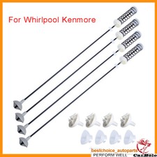 W10780048 W10821956 Suspension Rod Kit for Whirlpool Kenmore Washer 4Pcs