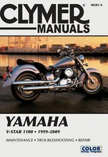 Clymer Manual For Yamaha V-Star1100 99-09