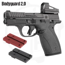Optic Mount Plate for Smith & Wesson Bodyguard 2.0 Pistols by Galloway Precision