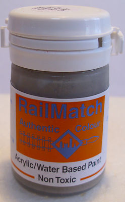 Railmatch 2320 Diesel Dach Grau ( Dach Farbe Auf Grün Diesel) Acryl 15ml Topf