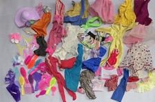 Vintage Barbie Lot Of Clothes W/ Accessories Lot of 71