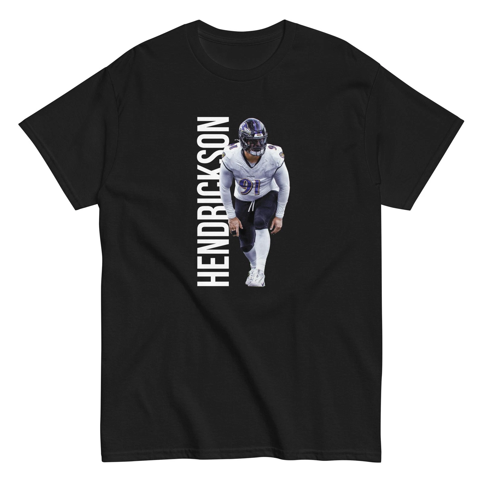 Trey Hendrickson Baltimore Ravens T-Shirt Pass Rush Fan Apparel