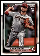 Slade Cecconi 2024 Bowman #82 Diamondbacks MLB READ FREE SHIPPING AutographDen
