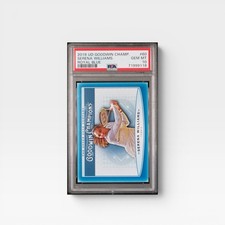 2019 Goodwin Champions Horizontal Royal Blue Serena Williams #60 PSA 10 LOW POP