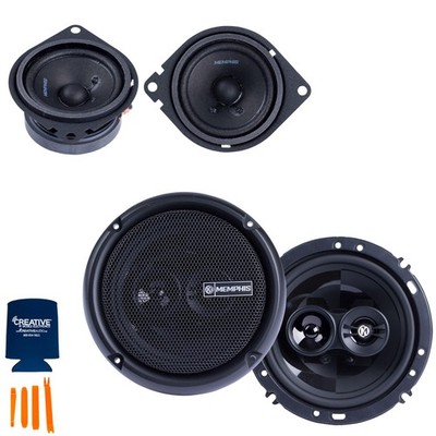Memphis Audio 1 Pair PRX27 2.75'' Speakers and 1 Pair PRX603 6.5'' 3-Way Speakers