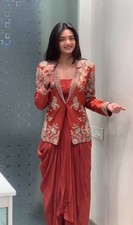 Ready-to-Wear Designer Jacket Blouse And Lehenga for Adults Bollywood Party and