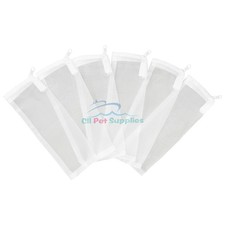 AQUANEAT Aquarium Filter Media Bags Fish Tank Extra Fine 100 Micron Mesh Bags