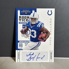 2012 Panini Contenders Rookie Ticket Vick Ballard #197 Rookie Auto RC