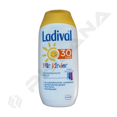LADIVAL Kinder Sonnenmilch LSF 30 200 ml (MHD 05/2026)