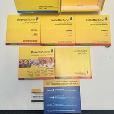 Rosetta Stone TOTALe Complete ESPA OL Spanish Version 4 Level 1, 2 3