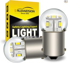 2pcs 1156 LED Bulb 12V BA15S P21W 7506 White 3014 12SMD Chipsets LED Backup Reve