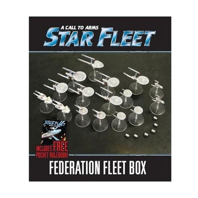 Mongoose Star Fleet Call to Arms UFP Federation Fleet Box Set VG/NM