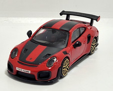 Red Porsche 911 GT2 RS FREE PERSONALISED PLATES Diecast Model Car Present Gift
