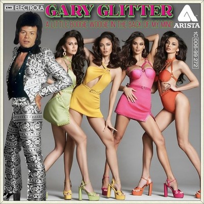 7'' GARY GLITTER A Little Boogie Woogie In The Back Of My Mind ARISTA 1977 MINT!