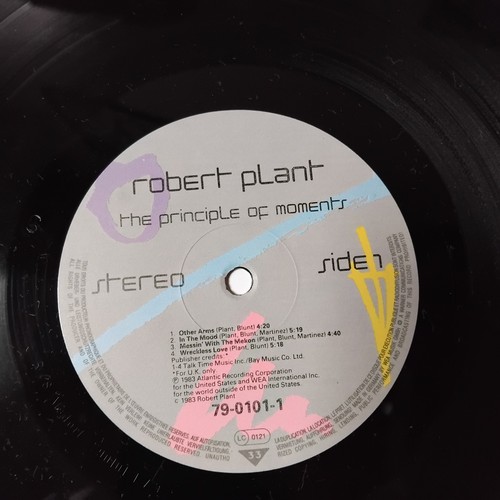 Robert Plant the Principle of Moments 1983 LP Vinyl Great Condition Original - Picture 4 of 8