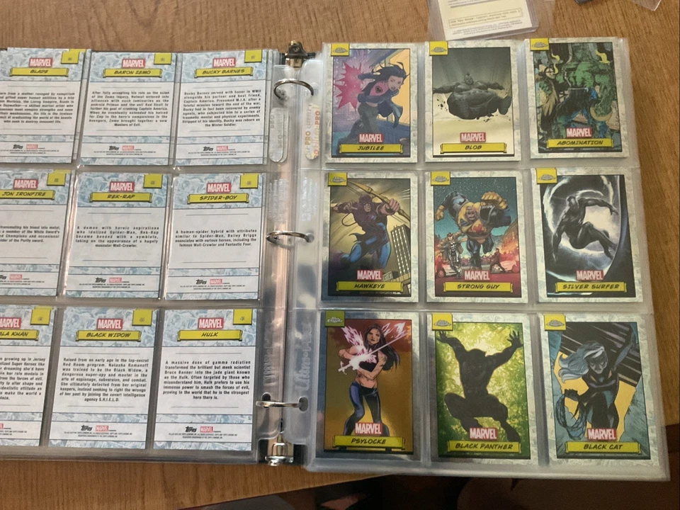 2024 Topps Chrome Marvel Complete 150 Trading Card Set! Near Mint - Image 4 of 4