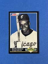 1991 Score #874 Frank Thomas - The Franchise Baseball Card - Sharp