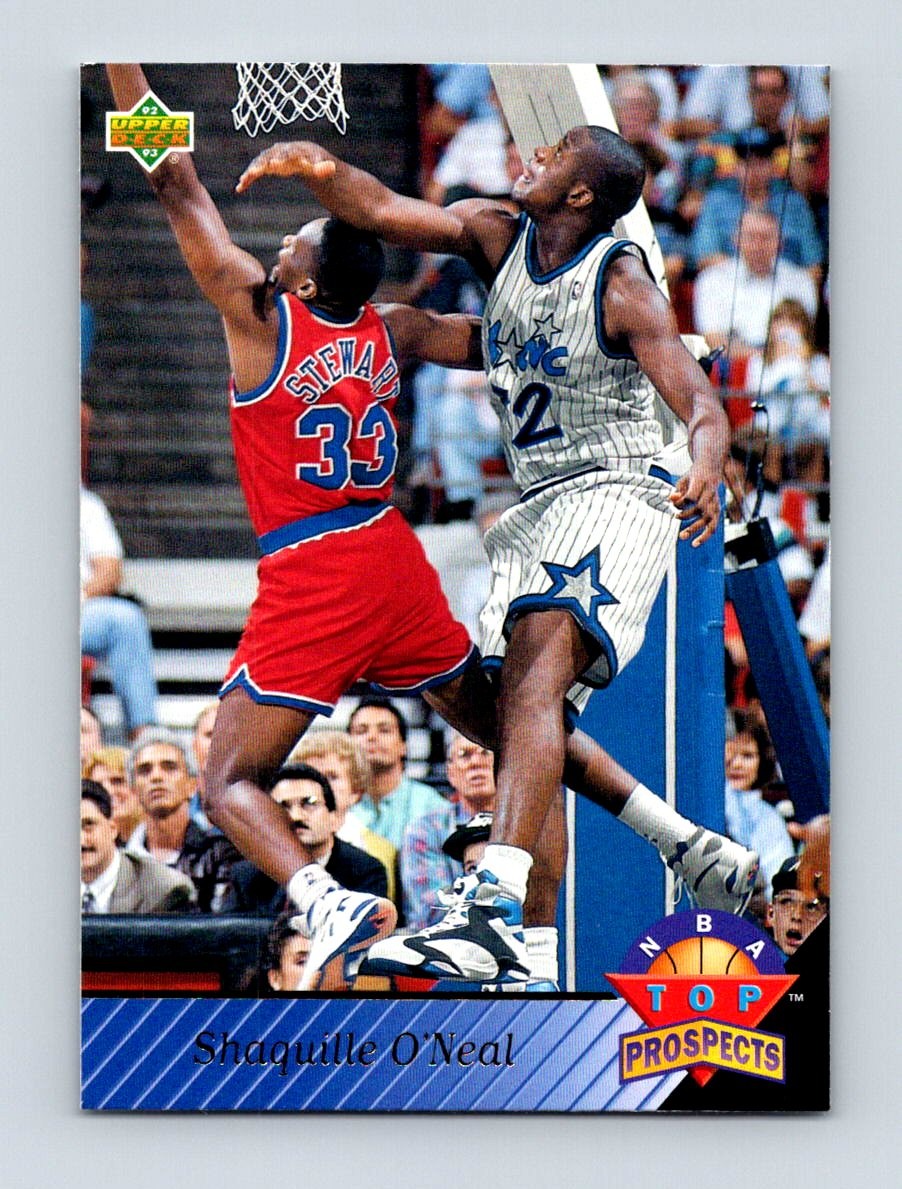 1992-93 Upper Deck #474 Shaquille O'Neal Orlando Magic Rookie