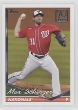 2021 Topps Update 70 Years of Topps Baseball Max Scherzer #70YT-44 0u2j
