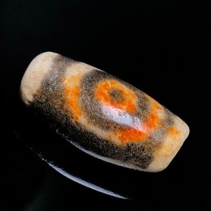 Magical Rare Ancient Tibetan DZI Beads Old Agate 1 Eye Amulet Pendant 28×13×12mm