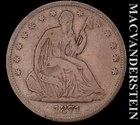 1871-S Seated Liberty Half Dollar — photo from another recent sale