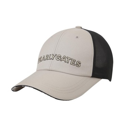 Genuine PEARLY GATES GOLF Mesh Mix Logo Ball Cap Hat 