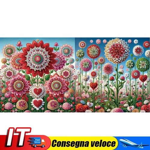 5D DIY Partial Special Shaped Drill Diamond Painting Kit Mandala Decor ...