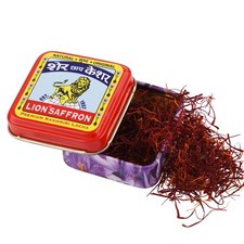 LION BRAND SAFFRON, Original Kashmir Saffron/Kesar/Azafran 1 g Pack of 1 