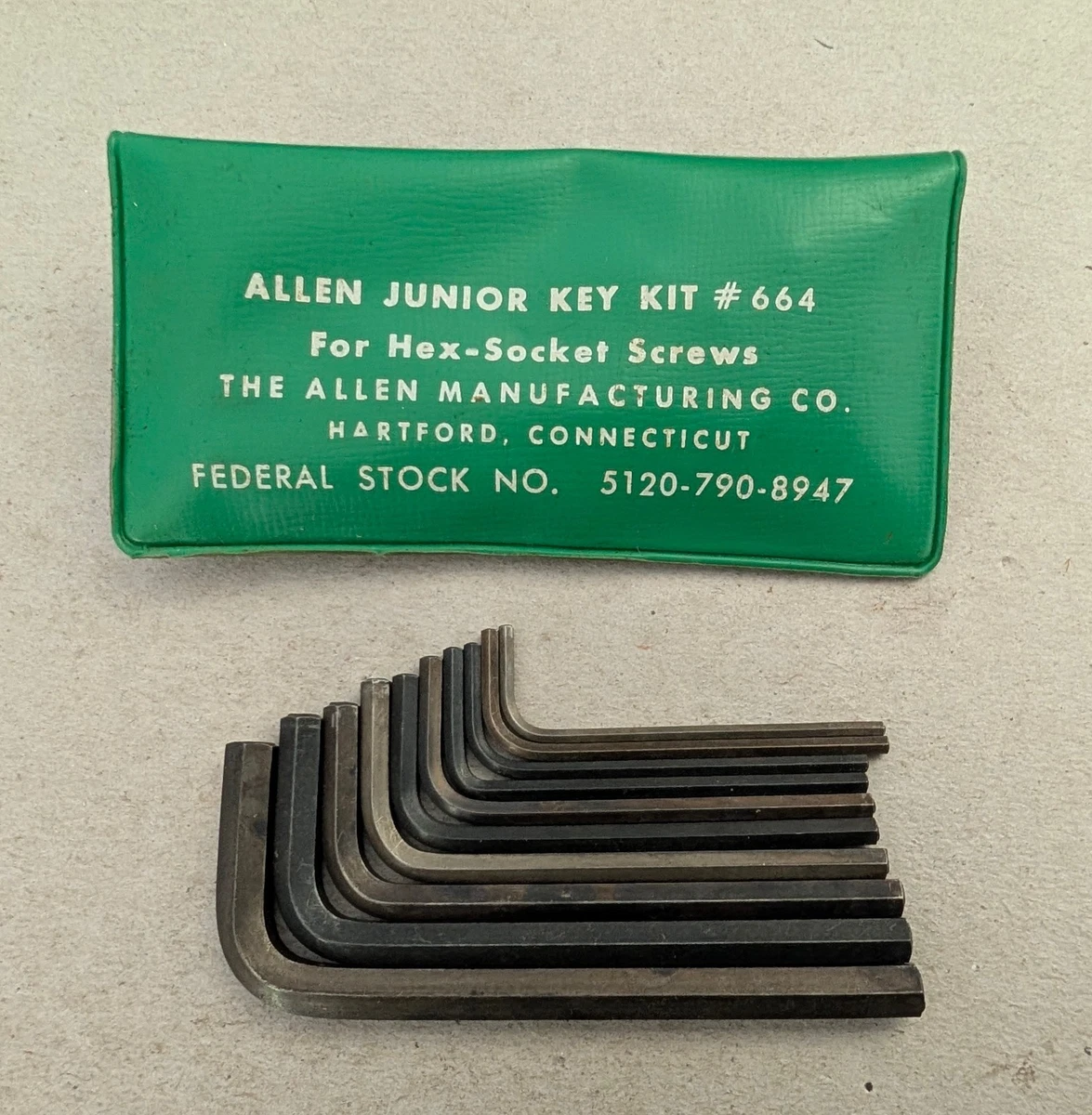 Allen Standard (SAE) Hex Hex Key Sets Wrenches for sale | eBay