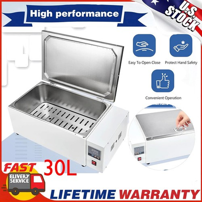 #ad #ad New Water Bath 30L Laboratory 1500w Digital Thermostatic 304 Stainles HH 600 US $389.99