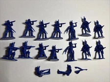 Armies in Plastic: War of 1812 American Rifle Company  1/32 Scale 16 Figure Set