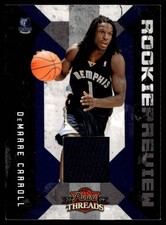 DeMarre Carroll 2009-10 Panini Threads Rookie Preview JSY 013/100