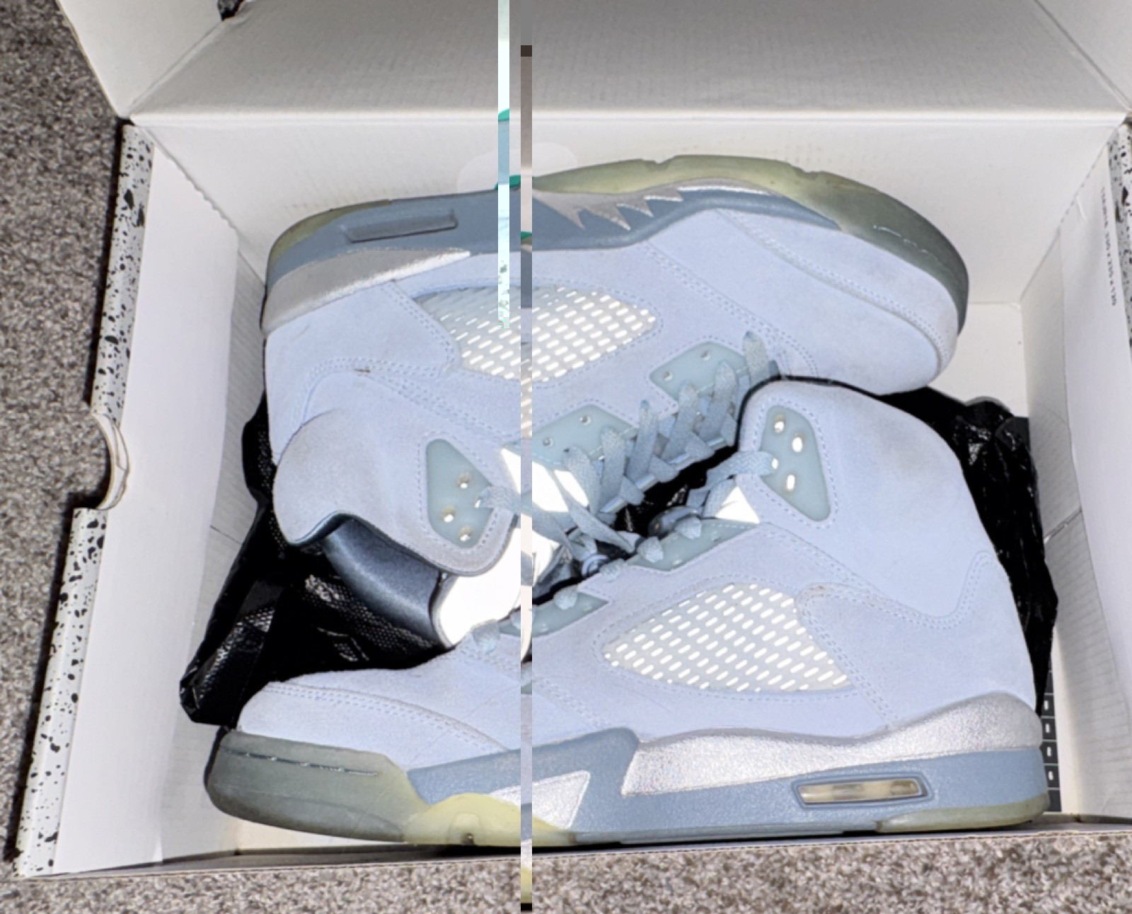 Jordan Air Jordan 5 Retro "Blue Bird" Blue High Top Suede DD