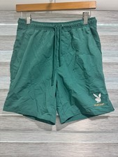 Playboy By Pacsun Men  s Swim Trunk Shorts Green Small 6" Inseam Elastic...